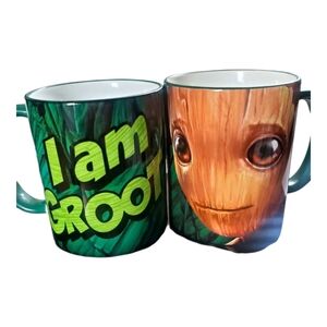 2 Elbenwald Guardians of the Galaxy Vol. 2 Mug I Am Groot Ceramic Green …
